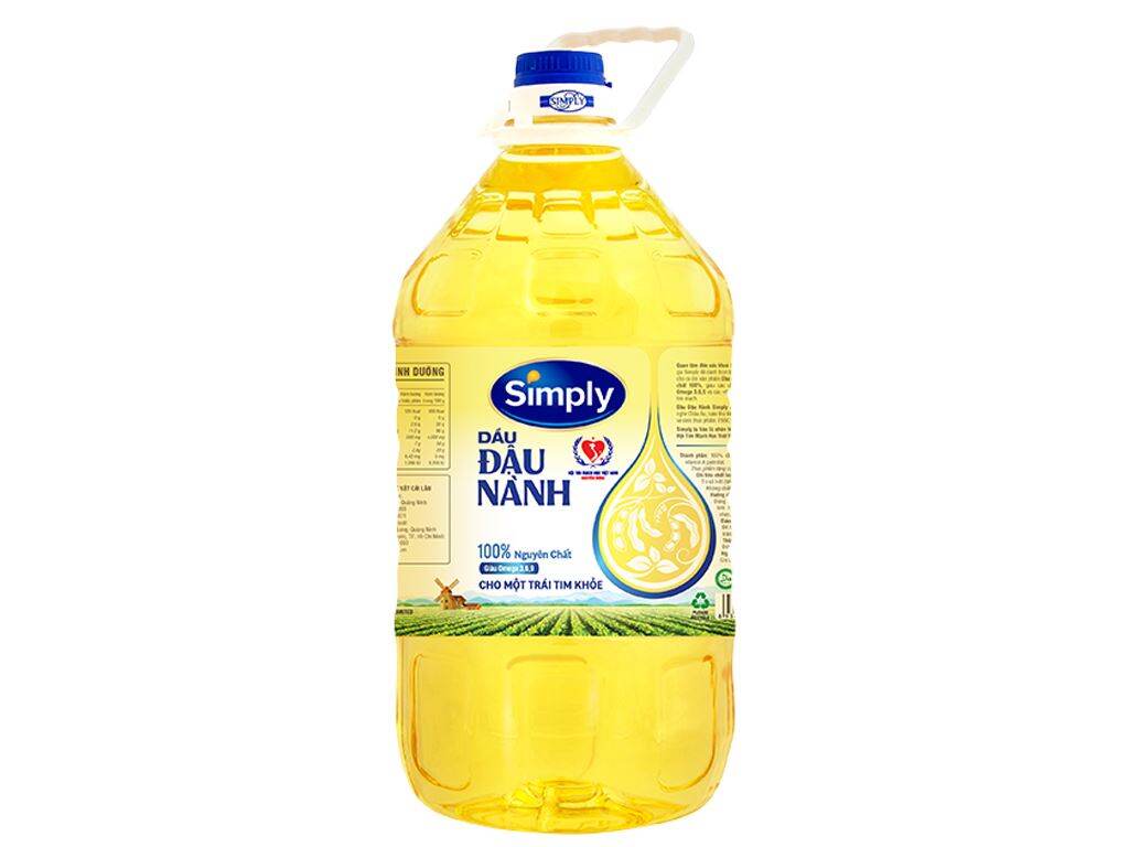 Dầu Đậu Nành Simply 5L ( Date mới nhất)