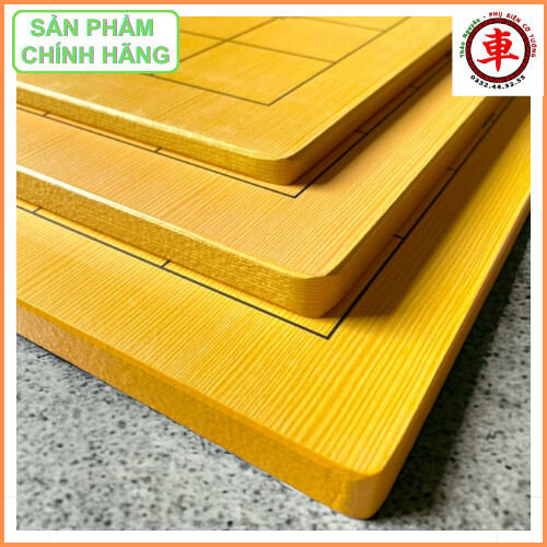 Bàn cờ gỗ MDF hai mặt: cờ tướng và cờ vây.