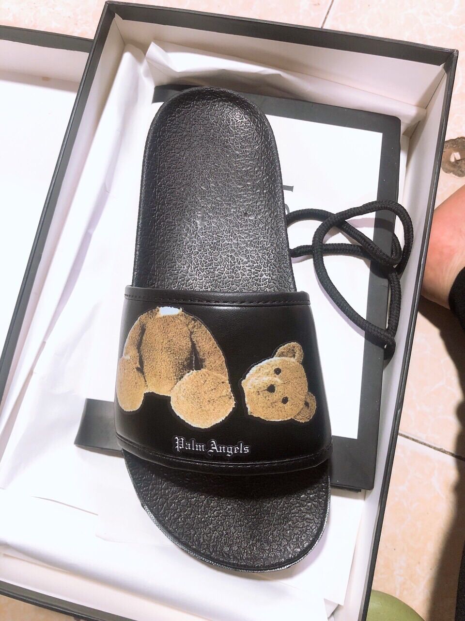 Dép gấu quai ngang full size 37-43