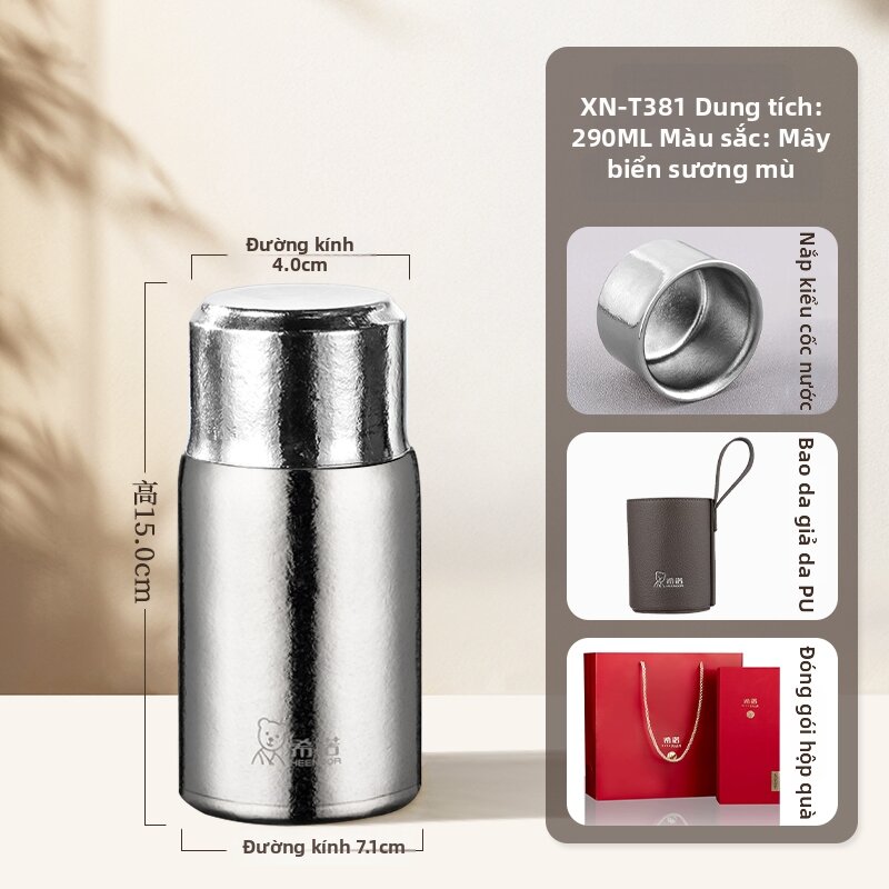 Pure Titanium High-End Thermal Cup - 5