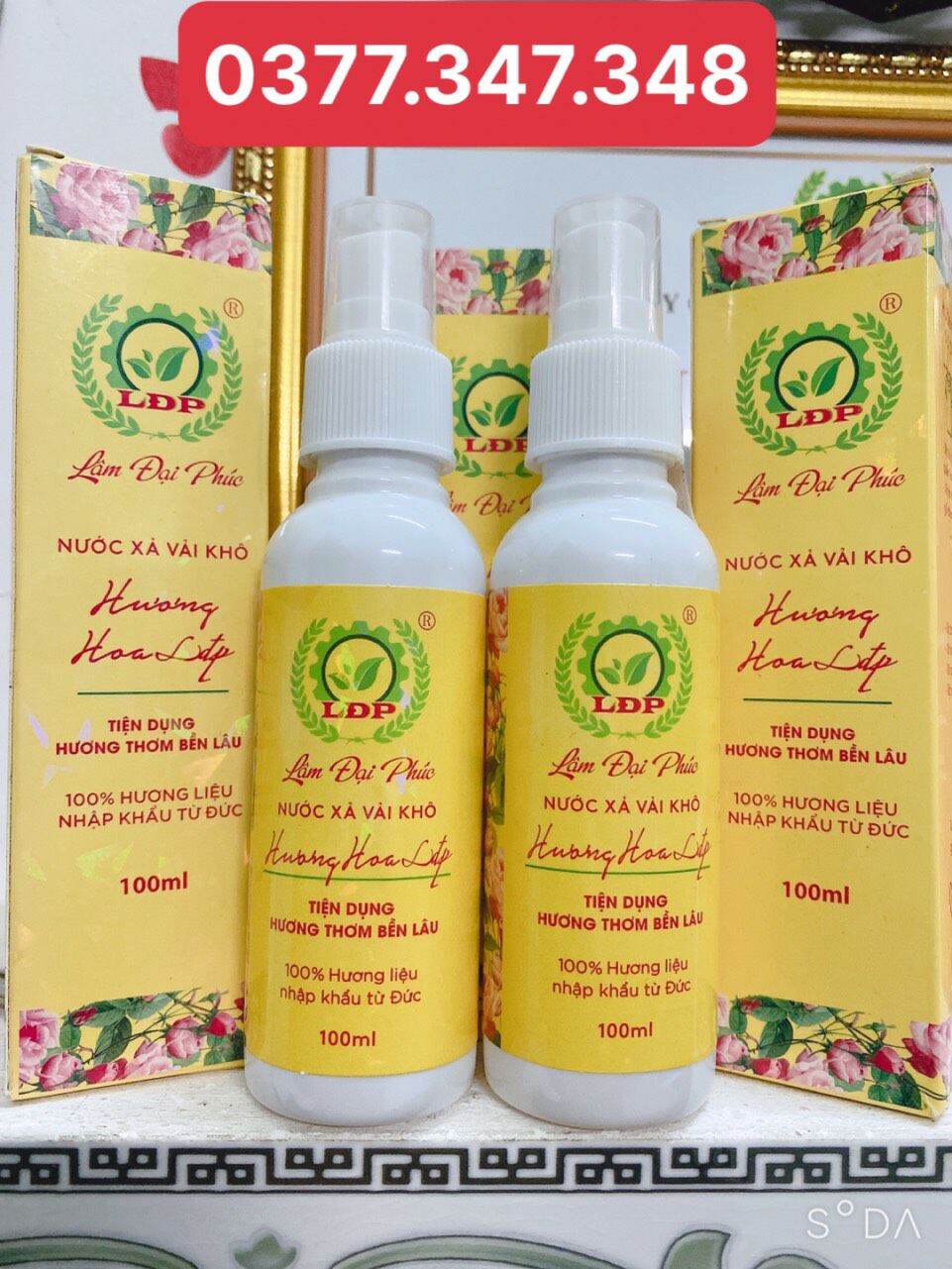 5 CHAI XẢ VẢI KHÔ ( HƯƠNG NƯỚC HOA )