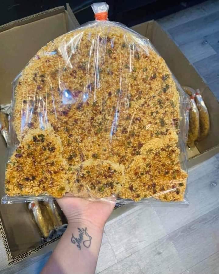 CƠM CHÁY ĐÁY NỒI MẮM HÀNH 500GR