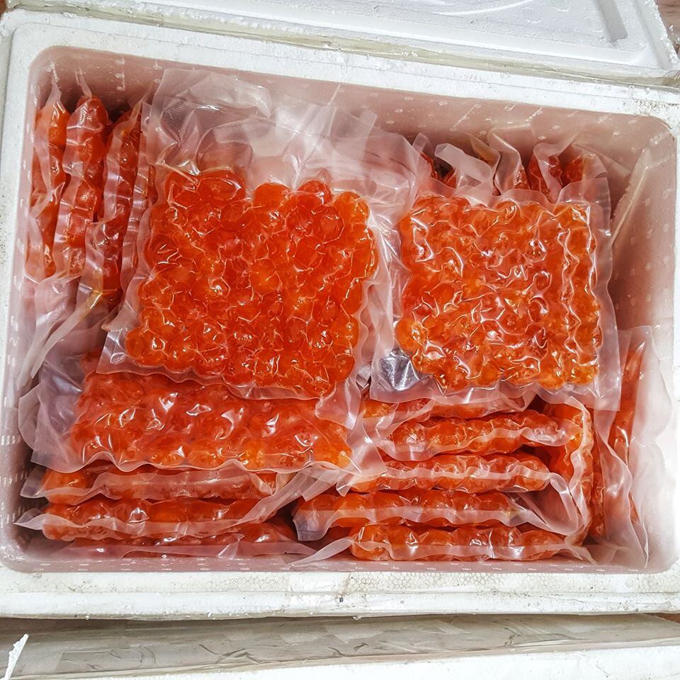 Lòng đỏ trứng muối 10 cái size to 13-14g
