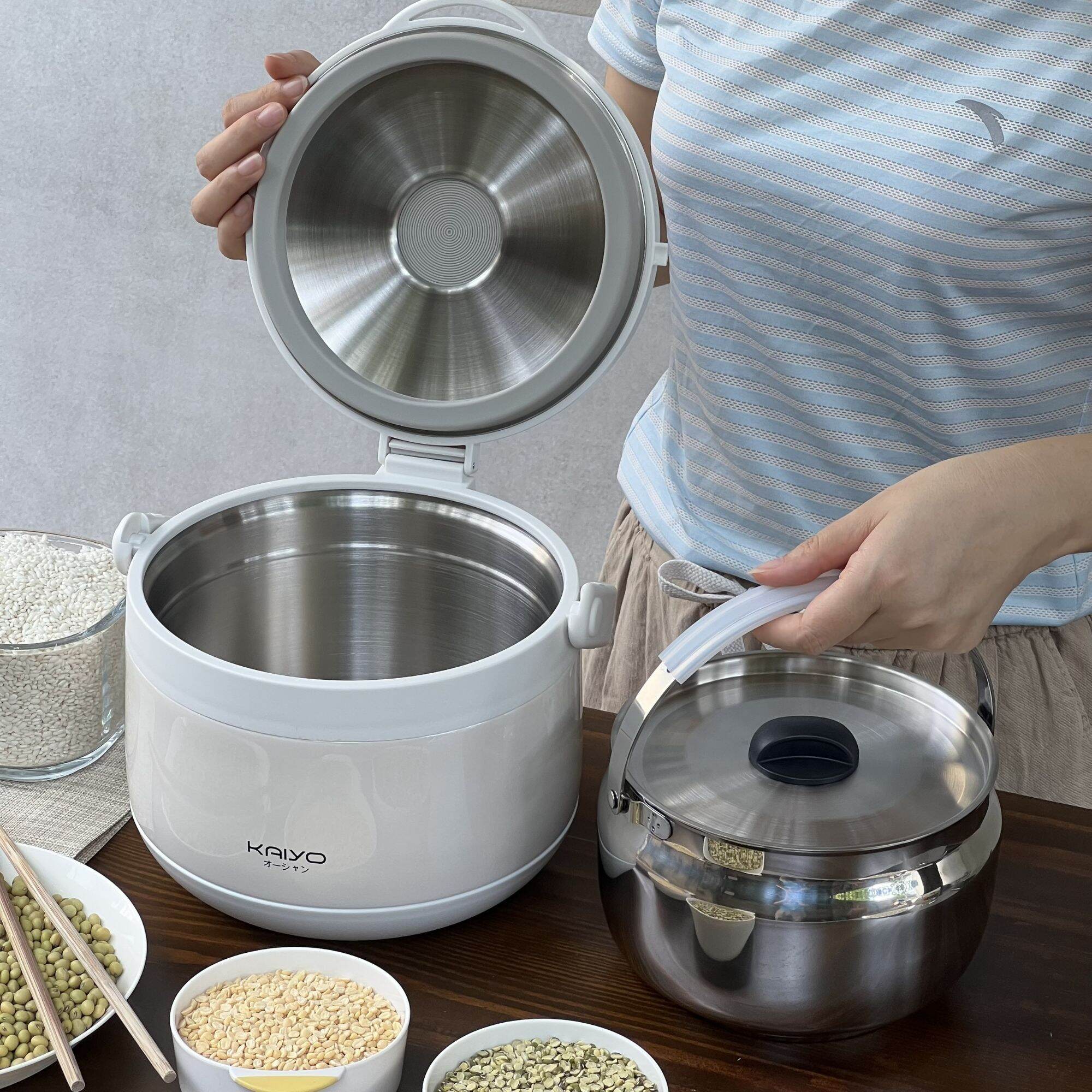 Nồi ủ Kaiyo 3L, 4.5L - Nhật - Bảo hành 5 năm