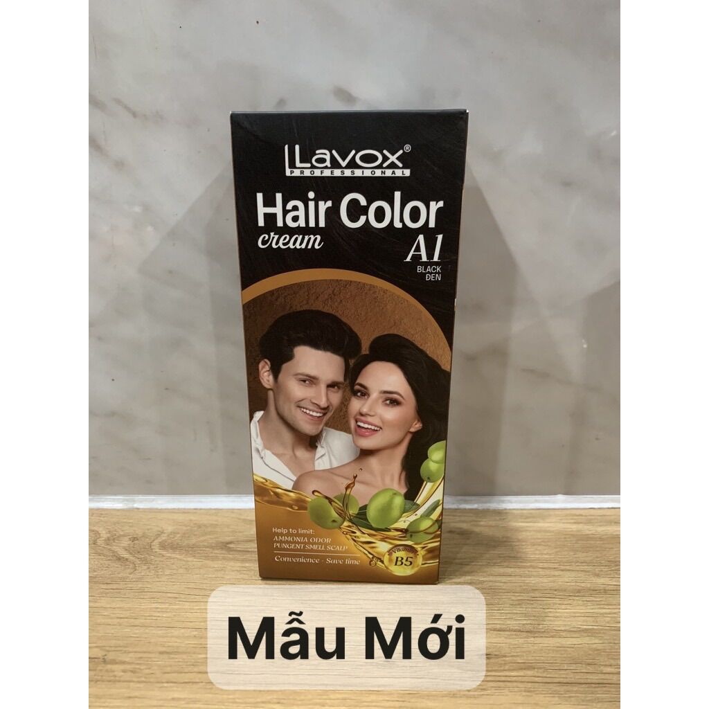 Nhuộm Đen Phủ Bạc Lavox A1