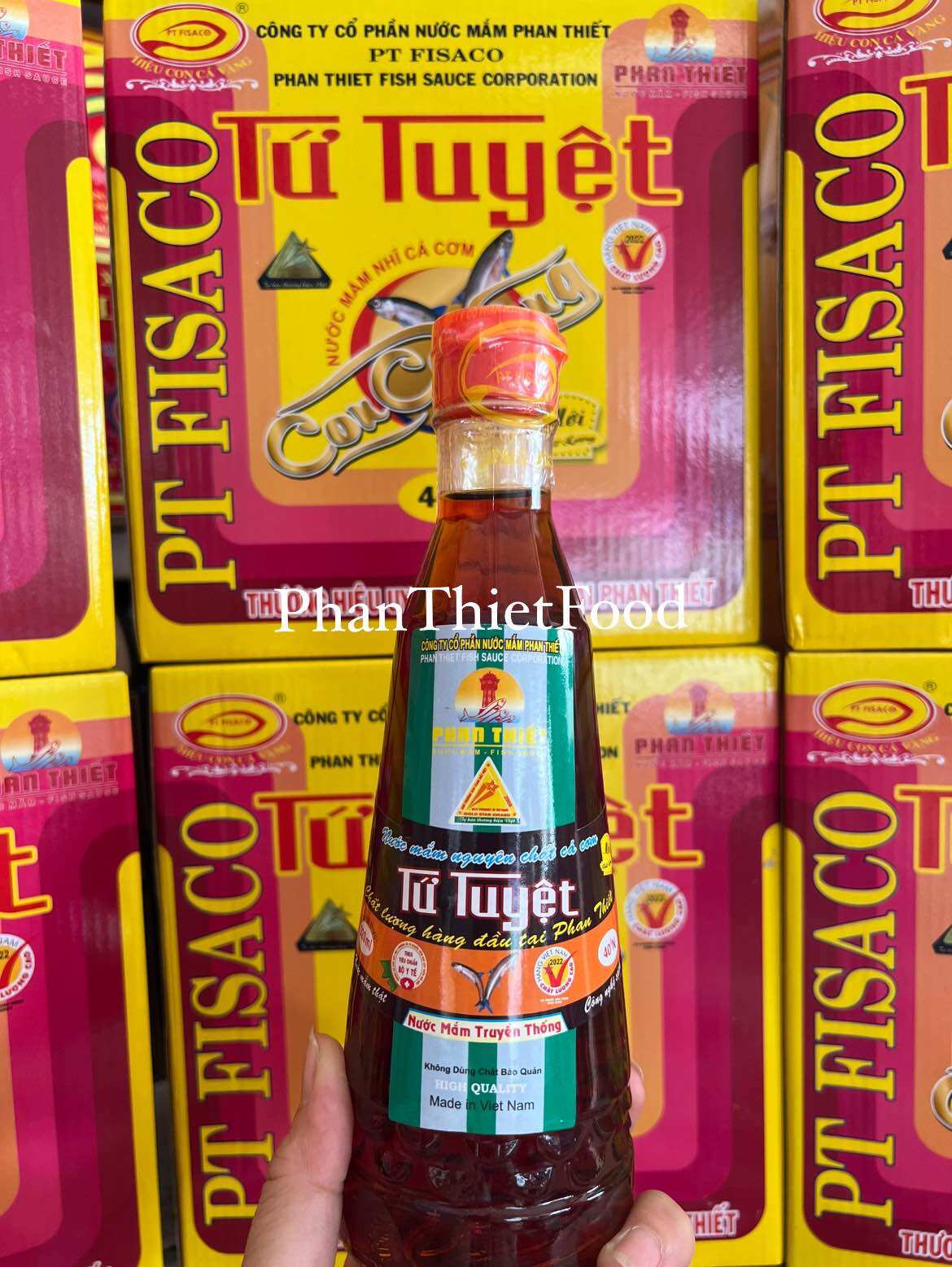 Tuyet Tuyet Fish Sauce (Box of 6 Bottles X 290ml)