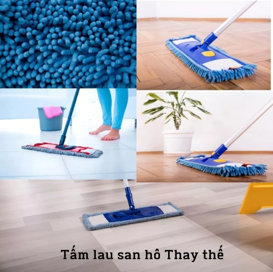 Tấm lau sàn san hô thay thế 45cm