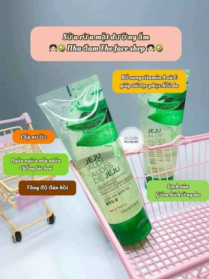 Sữa Rửa Mặt Tinh Chất Nha Đam The Face Shop