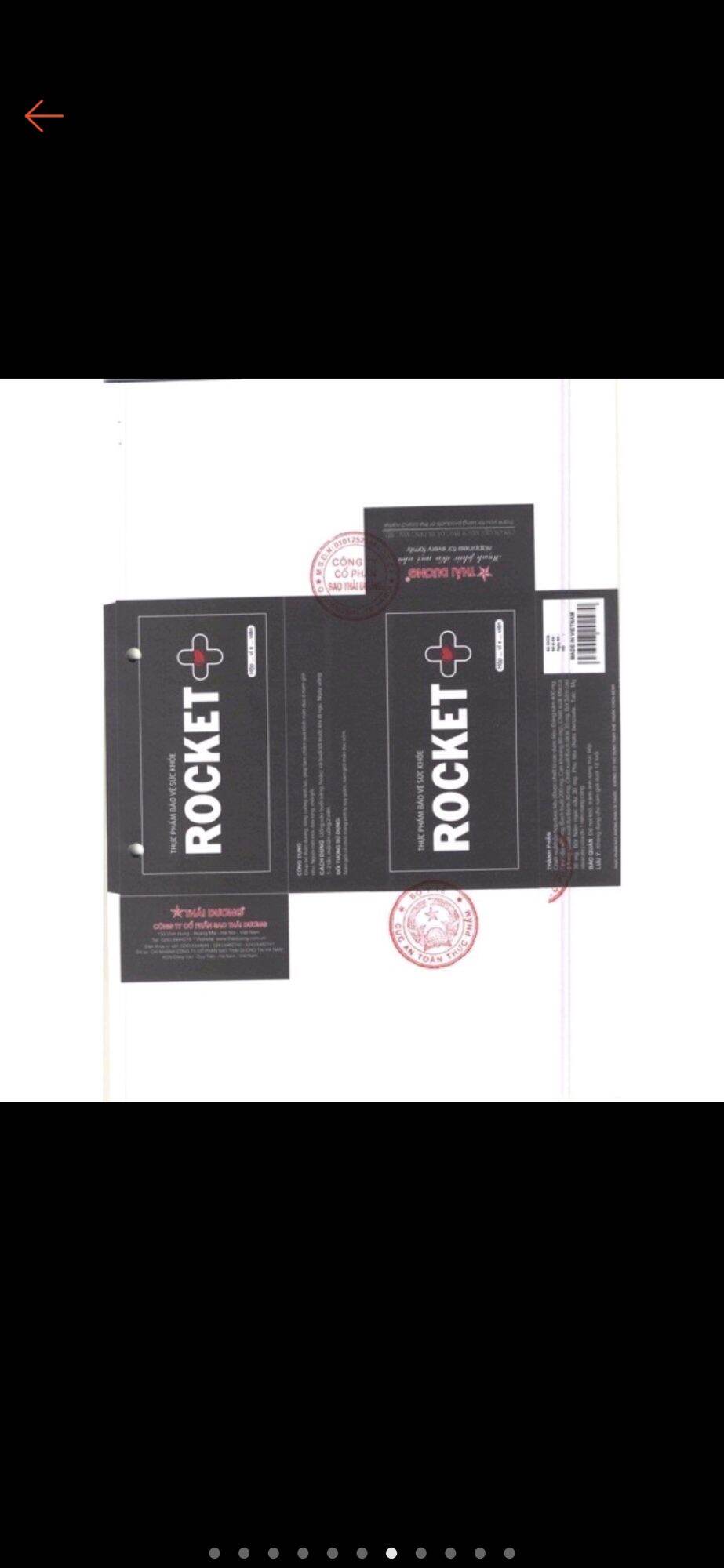 Rocket Plus Thái Dương - Rocket+ Đẳng cấp phái mạnh - 100% CHÍNH HÃNG(Có Che Tên)