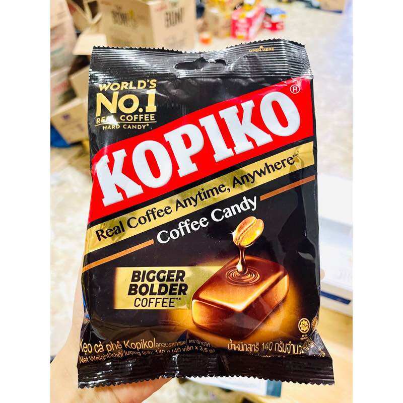 Nhập khẩu Kẹo hương cà phê Kopiko bịch 135g
