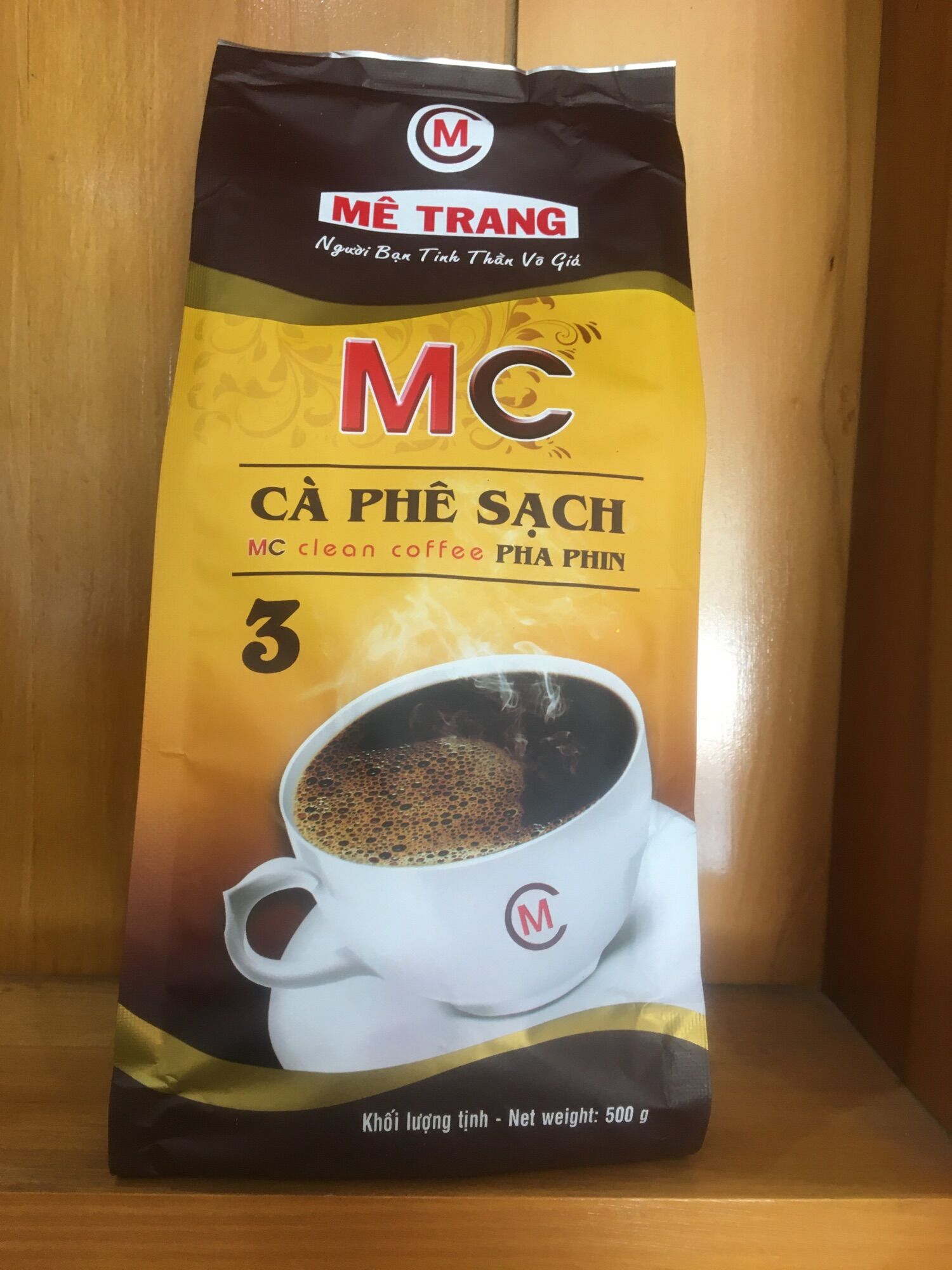 Cà phê bột pha phin MC3 Mê Trang 500g.
