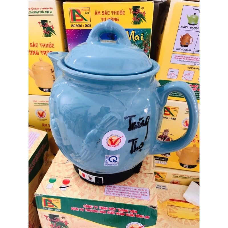 🌿Ấm sắc thuốc 5L Trường Thọ