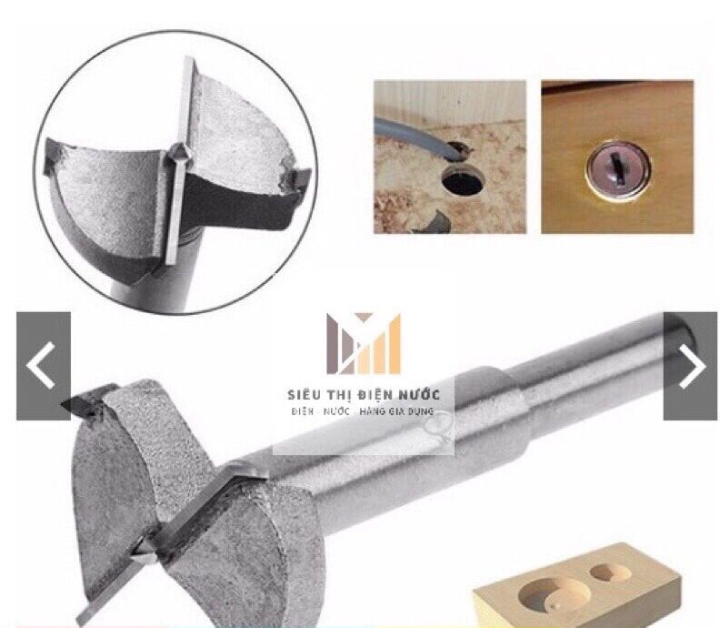 Mũi khoét gỗ lỗ tròn 16 - 60mm