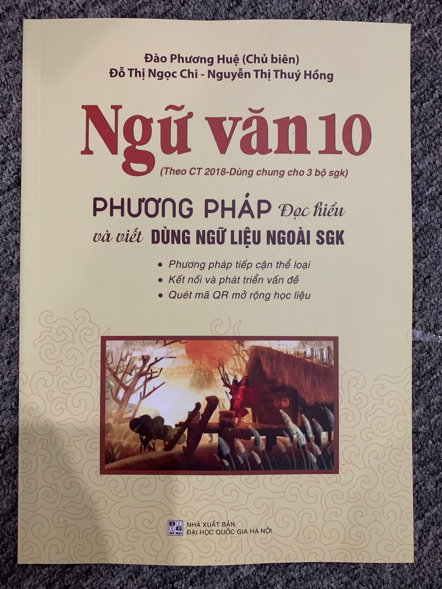 Phương pháp đọc hiểu và viết dùng ngữ liệu ngoài sgk Ngữ Văn 10