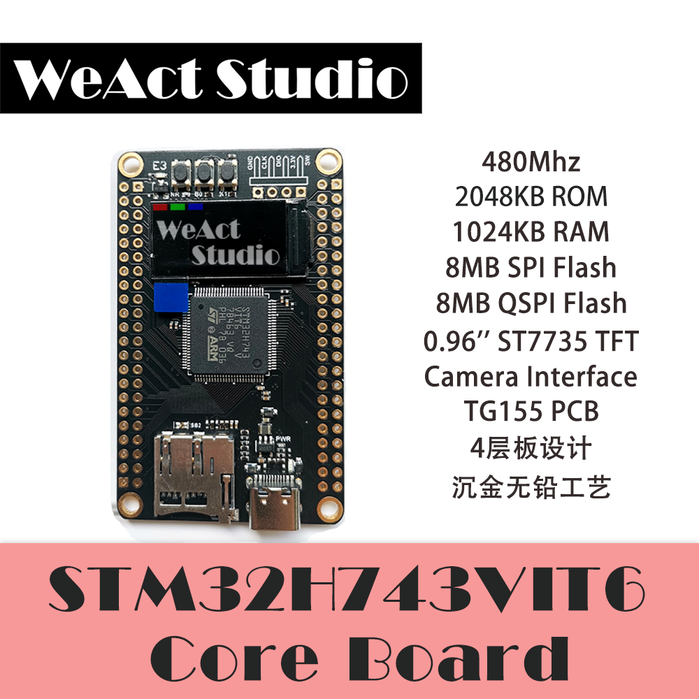 Bảng Phát Triển Cốt Lõi Stm32h743vit6 Stm32h7 Stm32h743