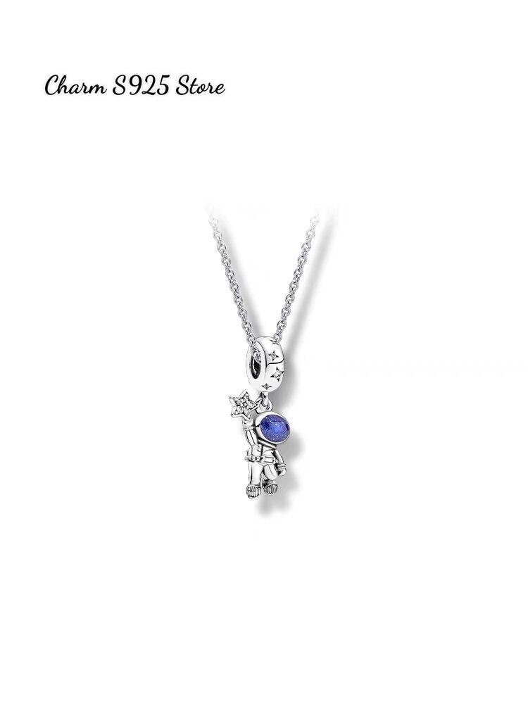 CHARM PAN ALE TREO PHI HÀNH GIA BẠC S925 HÀNG CAO CẤP