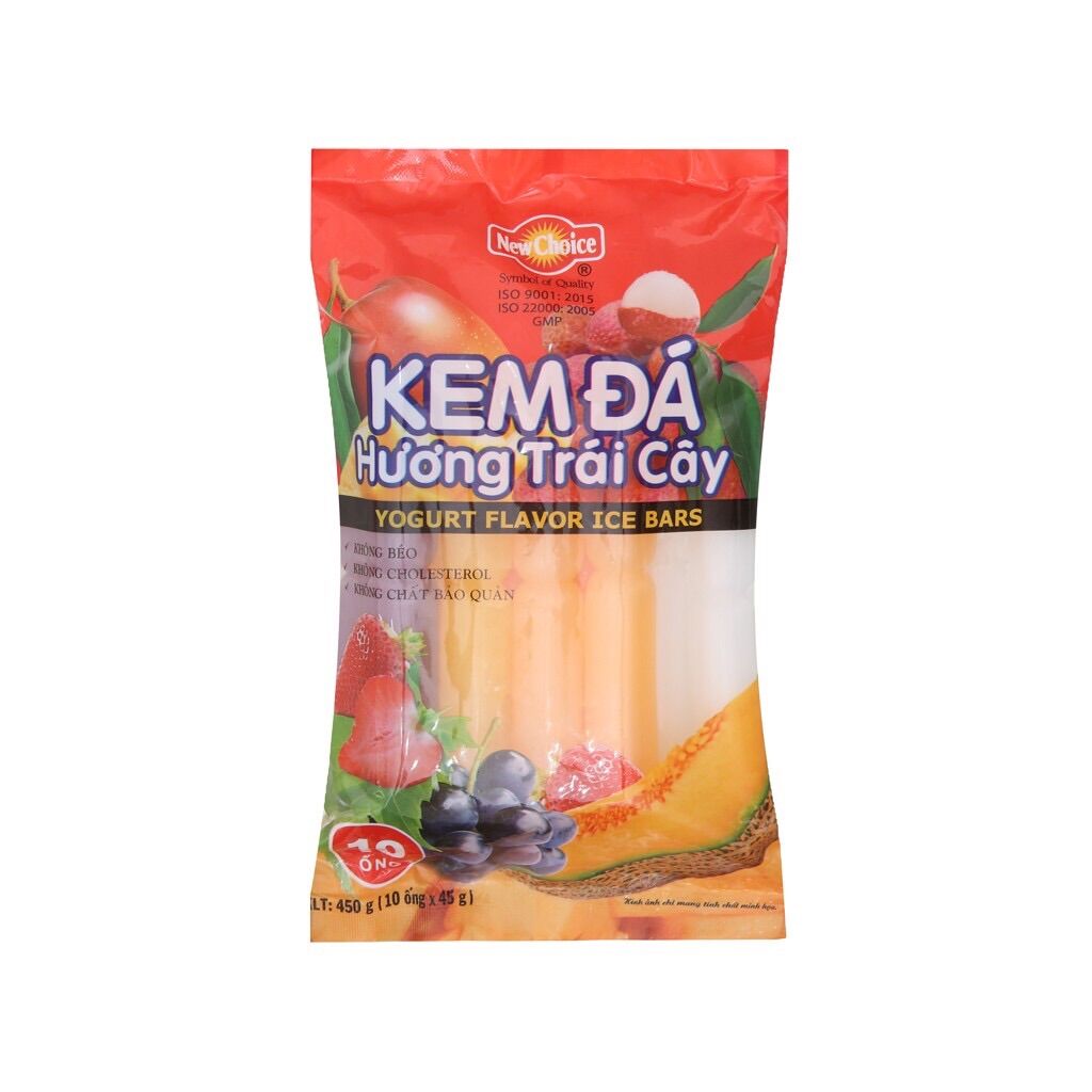 Kem đá hương trái cây newchoice 450g