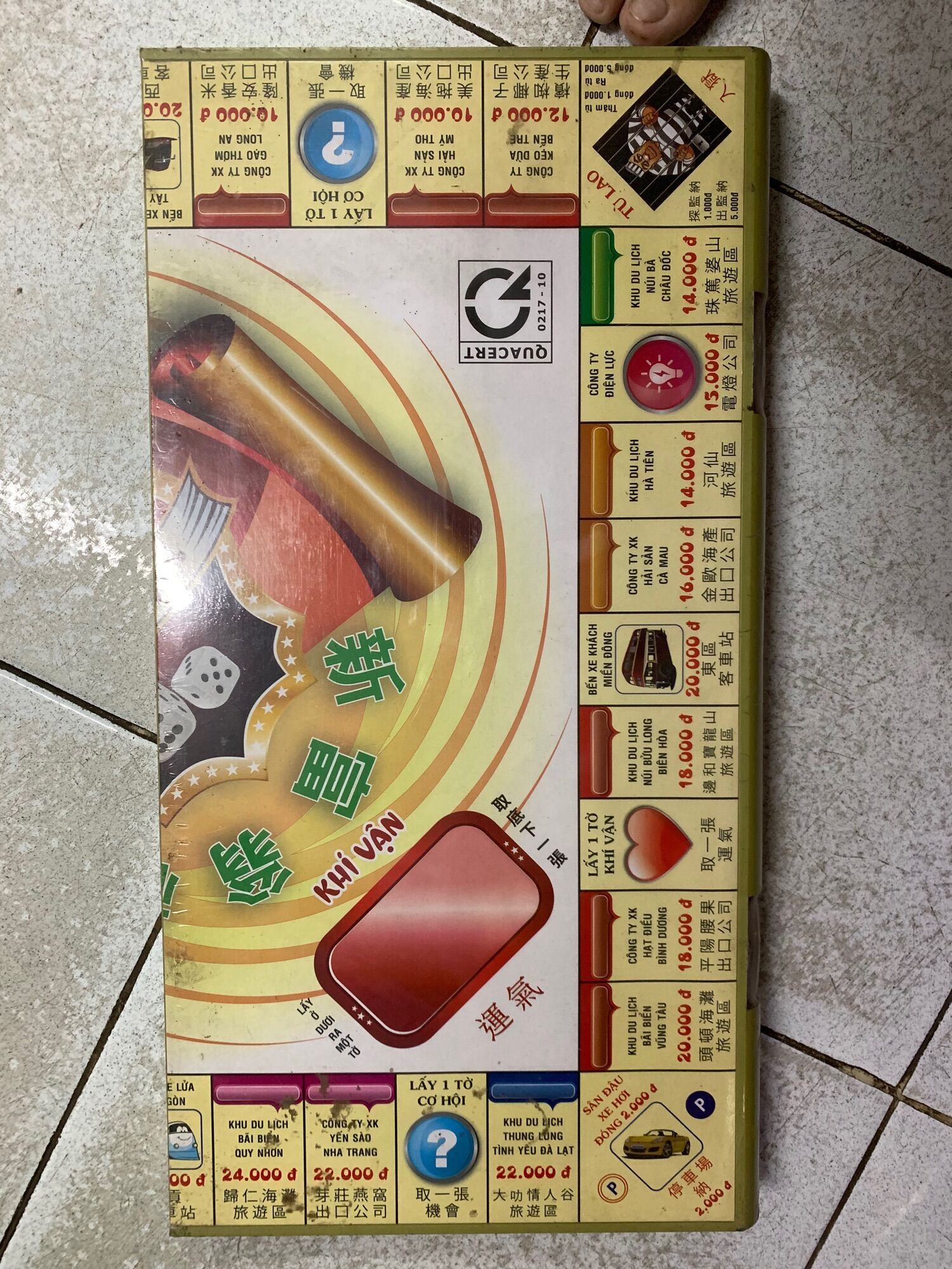 Bộ cờ tỷ phú cao cấp ( size lớn nhất)