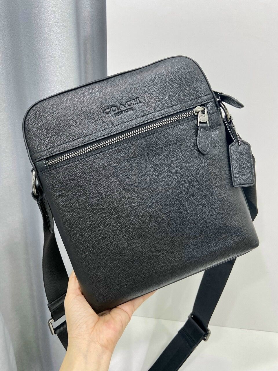 [HCM]Túi đeo chéo Coach nam siêu xịn