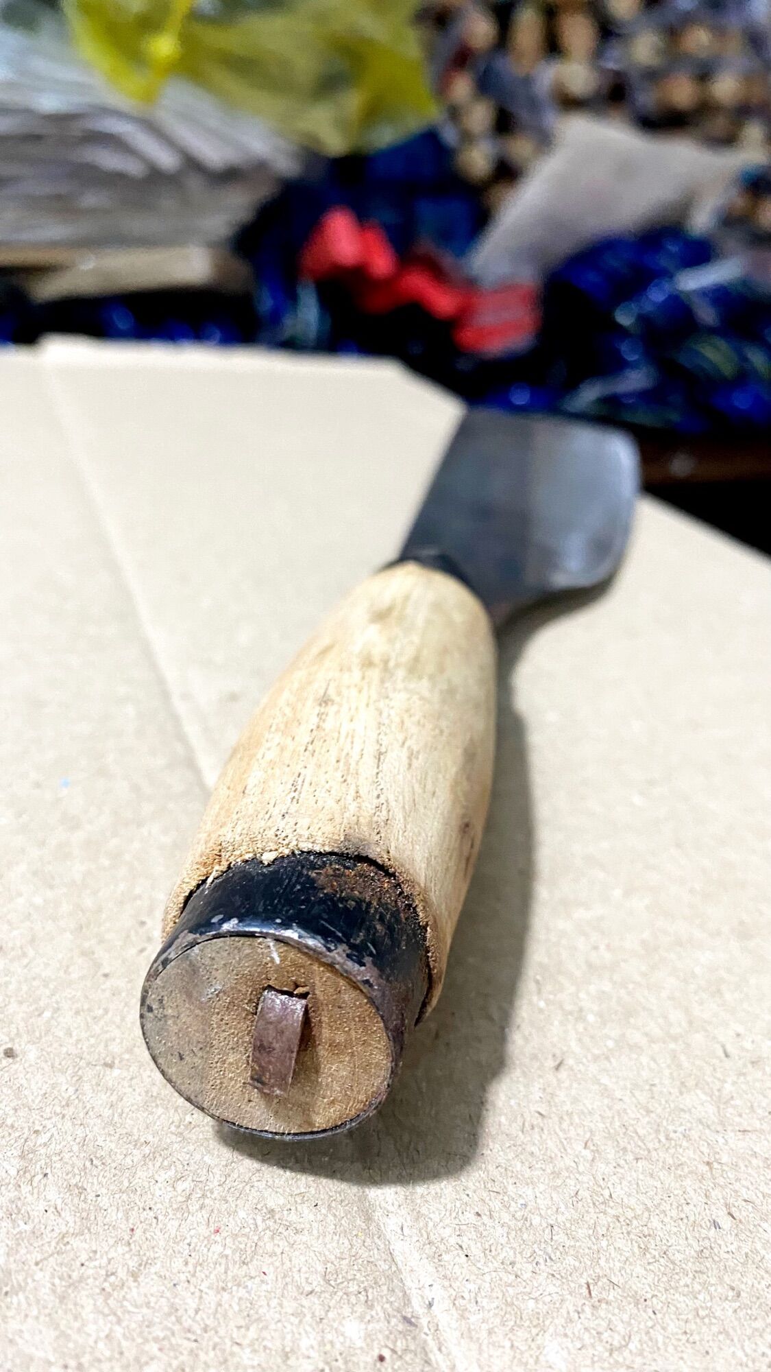 Dao bằm ,chặt gà nhẹ