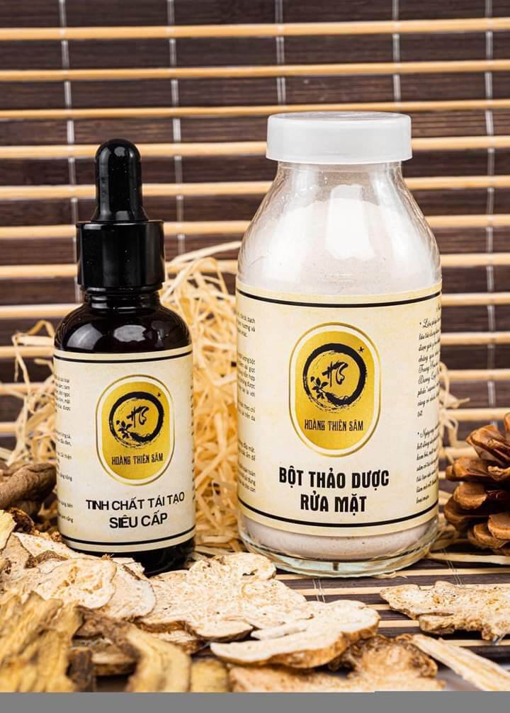 Combo Tái tạo da Hoàng Thiên Sâm