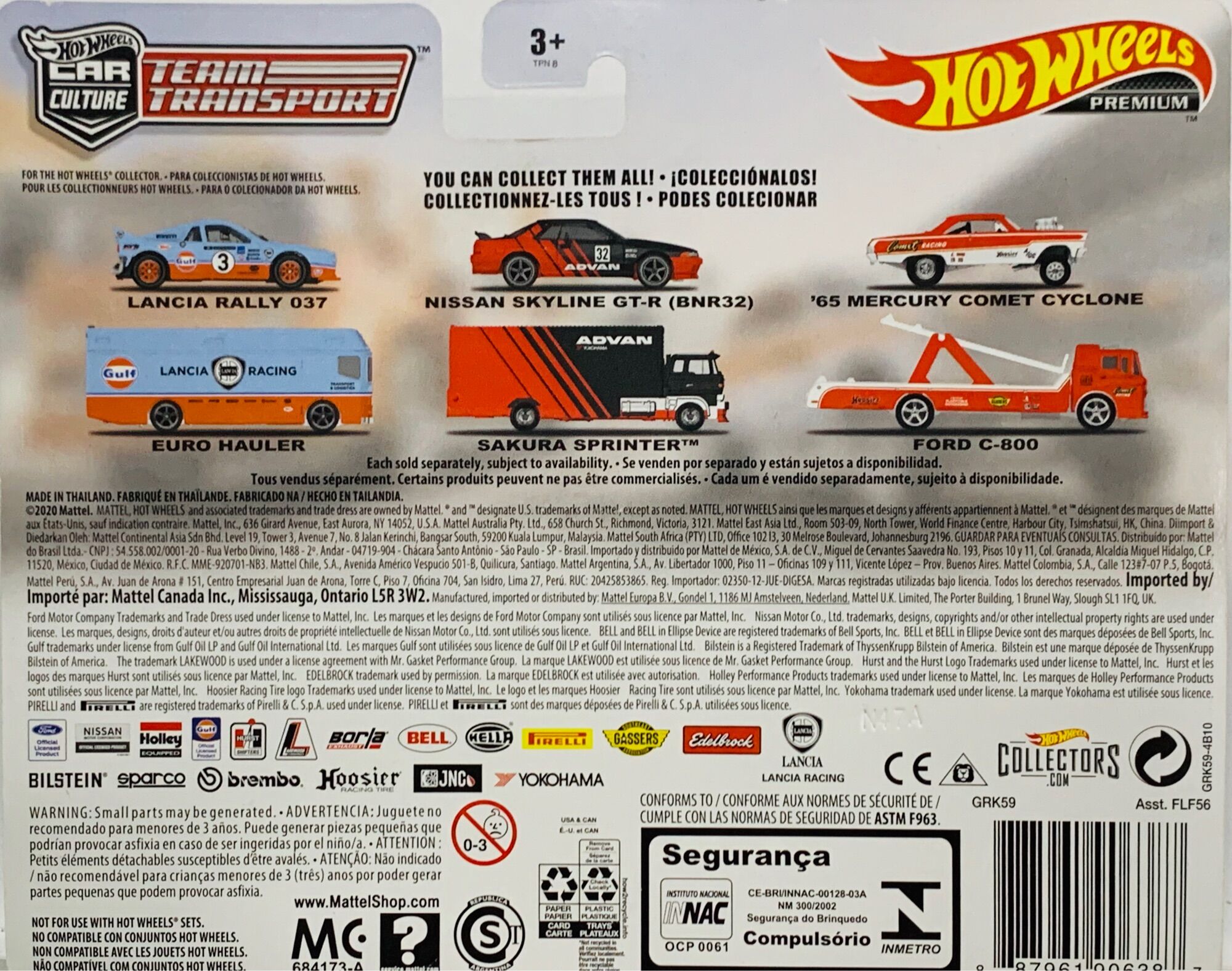 Hobby Store xe mô hình Hot Wheels Team Transport Mecury