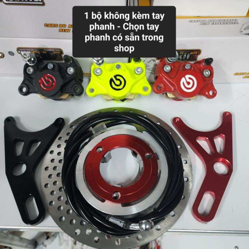 Combo độ phanh đĩa sau xe điện