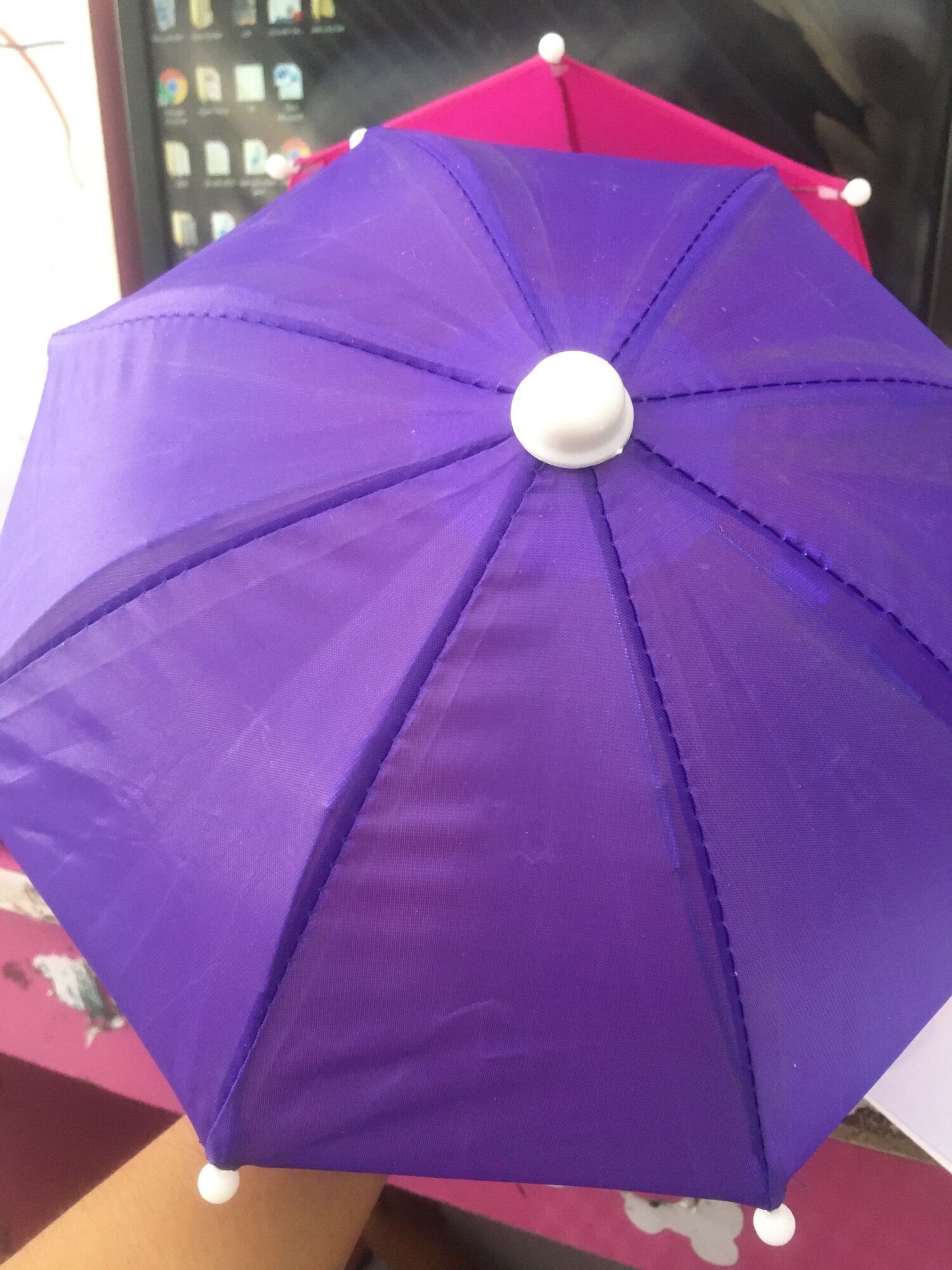 Dù mini che điện thoại