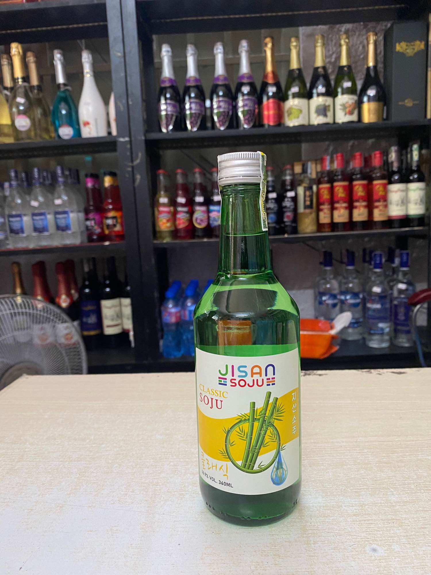 Soju JISAN 16.9% 360ml