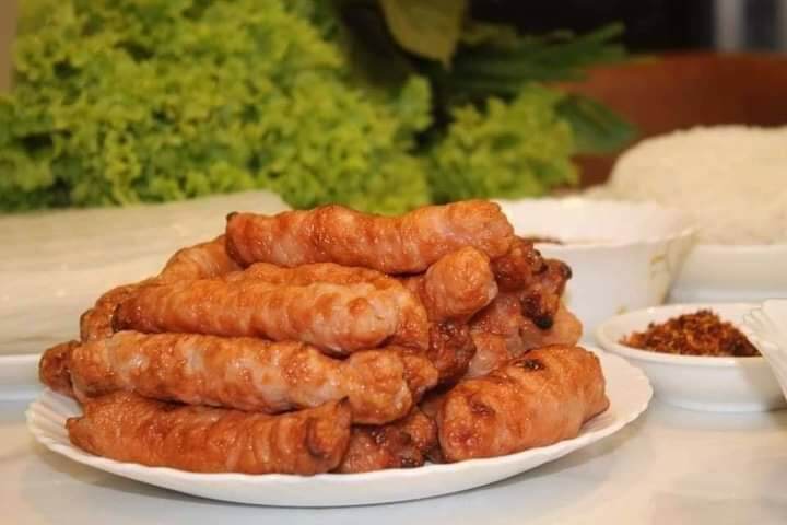 [HCM]Nem nướng mini tôm thịt 500g (75.000₫).