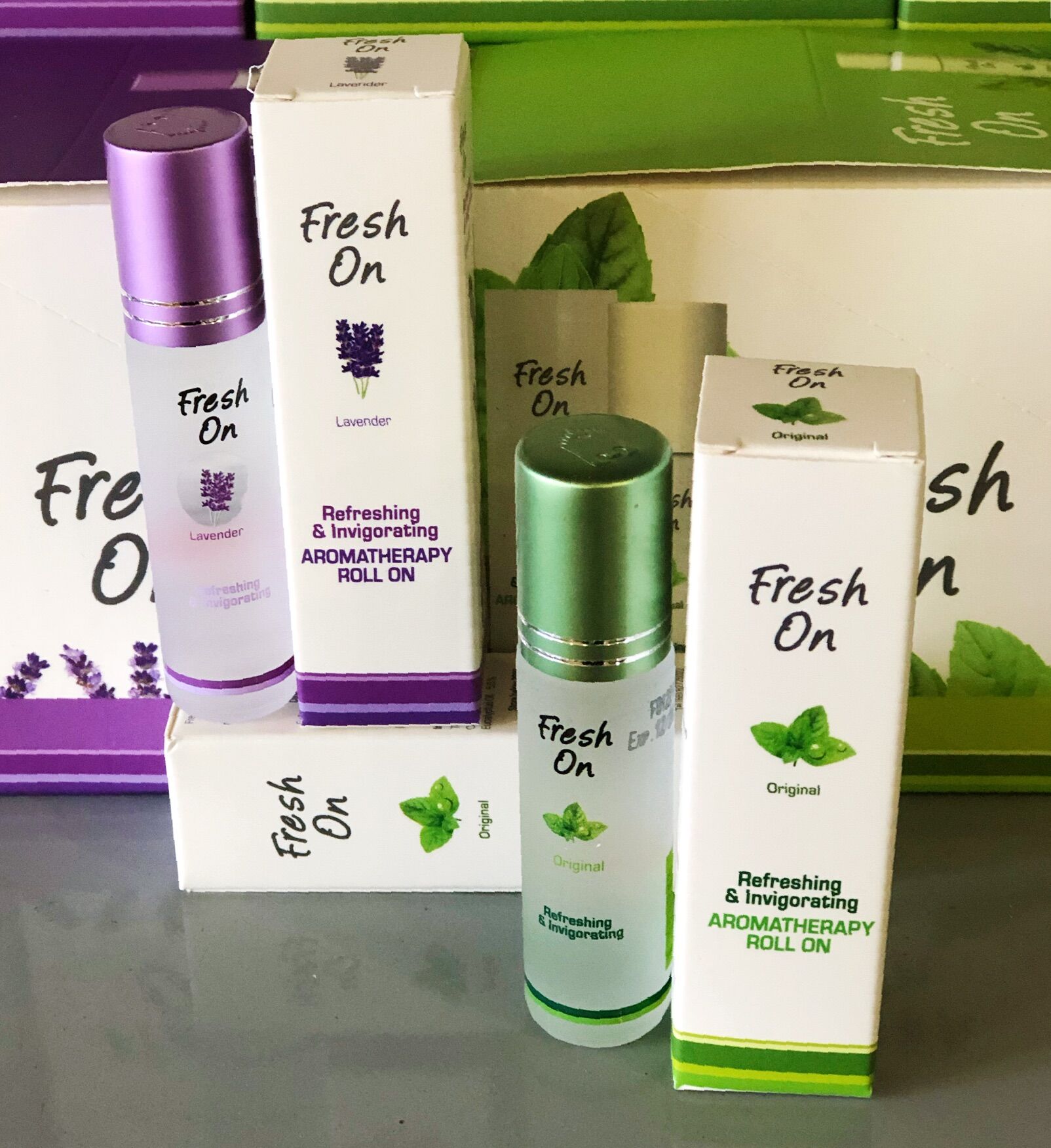 [chính hãng] DẦU GIÓ LĂN FRESH ON SINGAPORE 8ML