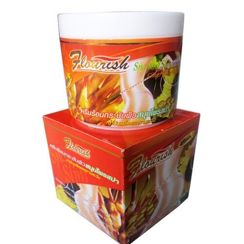 Kem tan mỡ bụng gừng ớt flourish 500ml thái lan