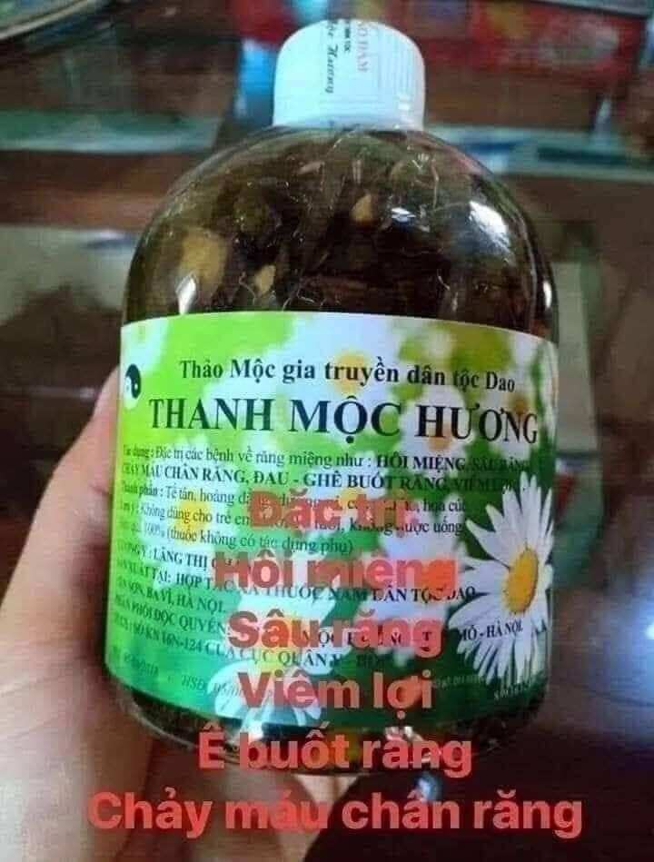Răng Thanh mộc hương 500ml