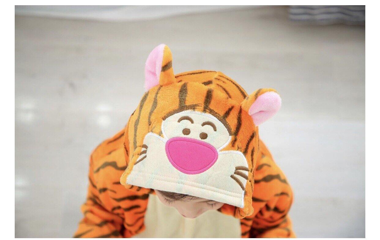 Bộ Đồ Thú Hổ Vằn Trẻ Em
