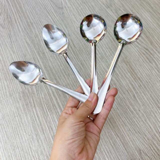 🍽️ Set 10 Cái Muỗng, Nĩa inox (Đủ Các Loại)