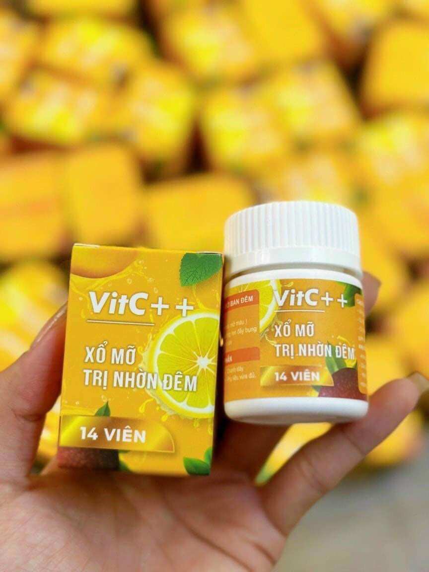 VIÊN DETOX XỔ MỠ BỤNG XIẾT EO VITC ++