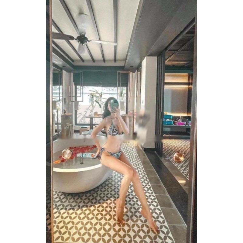 Bikini sọc ngựa vằn kèm ảnh thật và feedback