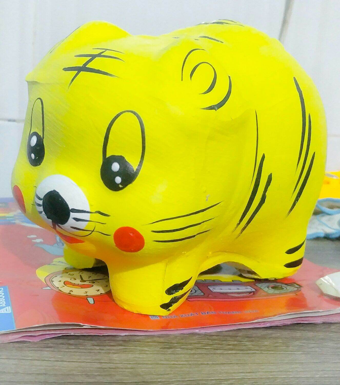 heo đất hình con hổ dài 20cm
