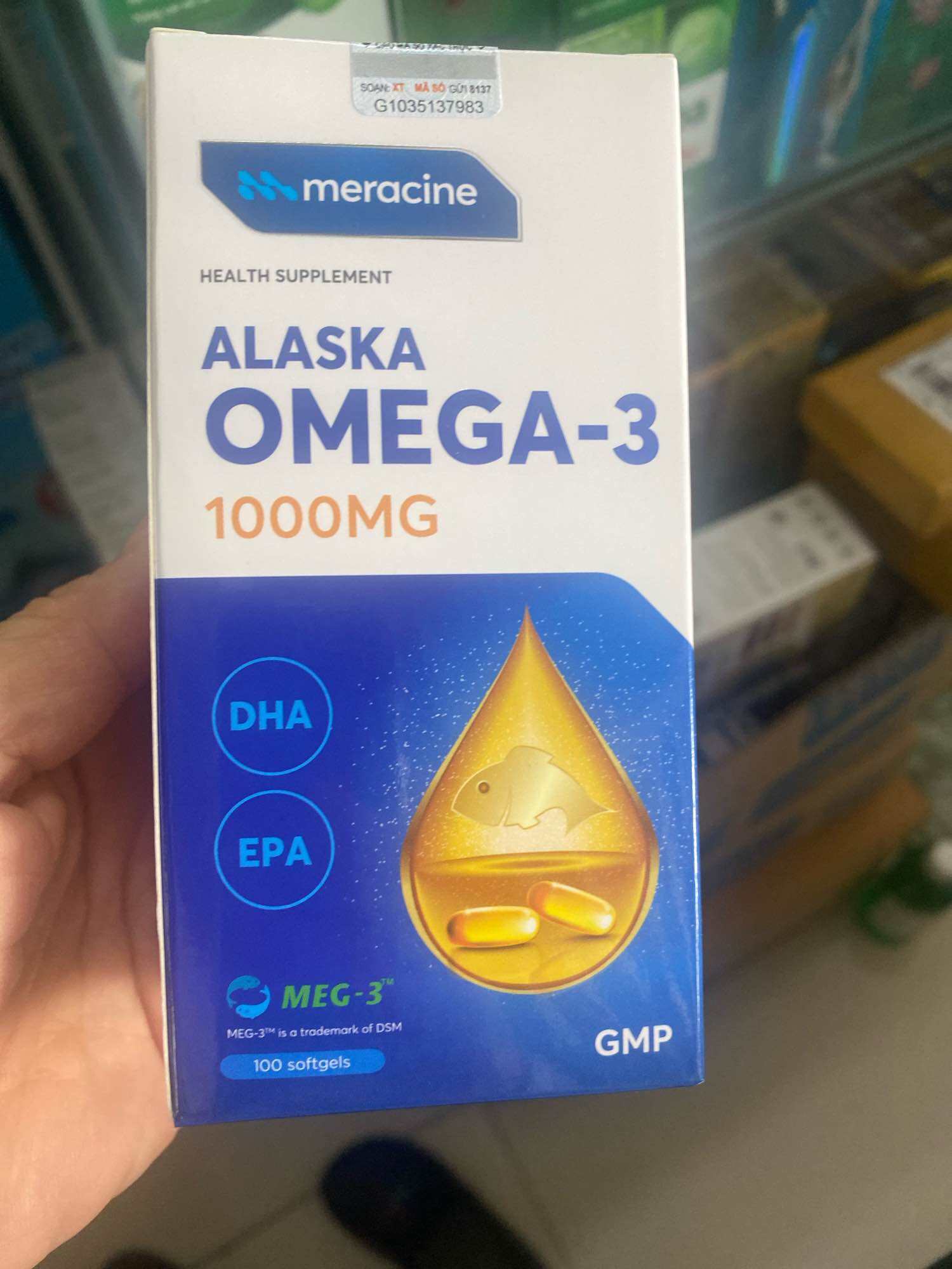 Thực phẩm bảo vệ sức khoẻ OMEGA 3 ALASKA 1000mg