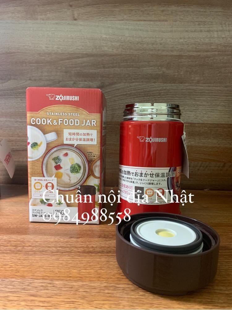 [Hàng nội địa Nhật] Bình giữ nhiệt Zojirushi 750ml SW-JA75