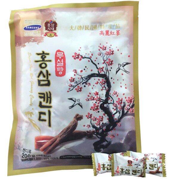 Kẹo sâm không đường 2 gói