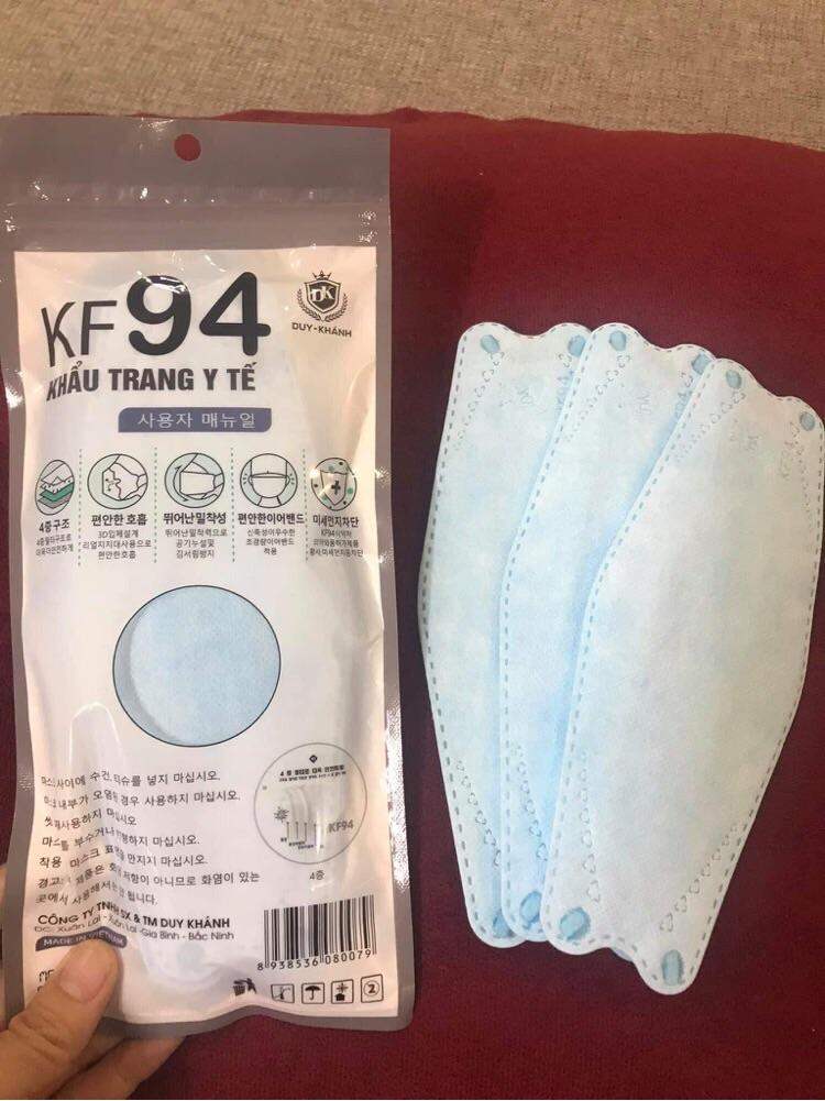 Khẩu trang 4D iMask KF94 Duy Khánh (Gói 10c)