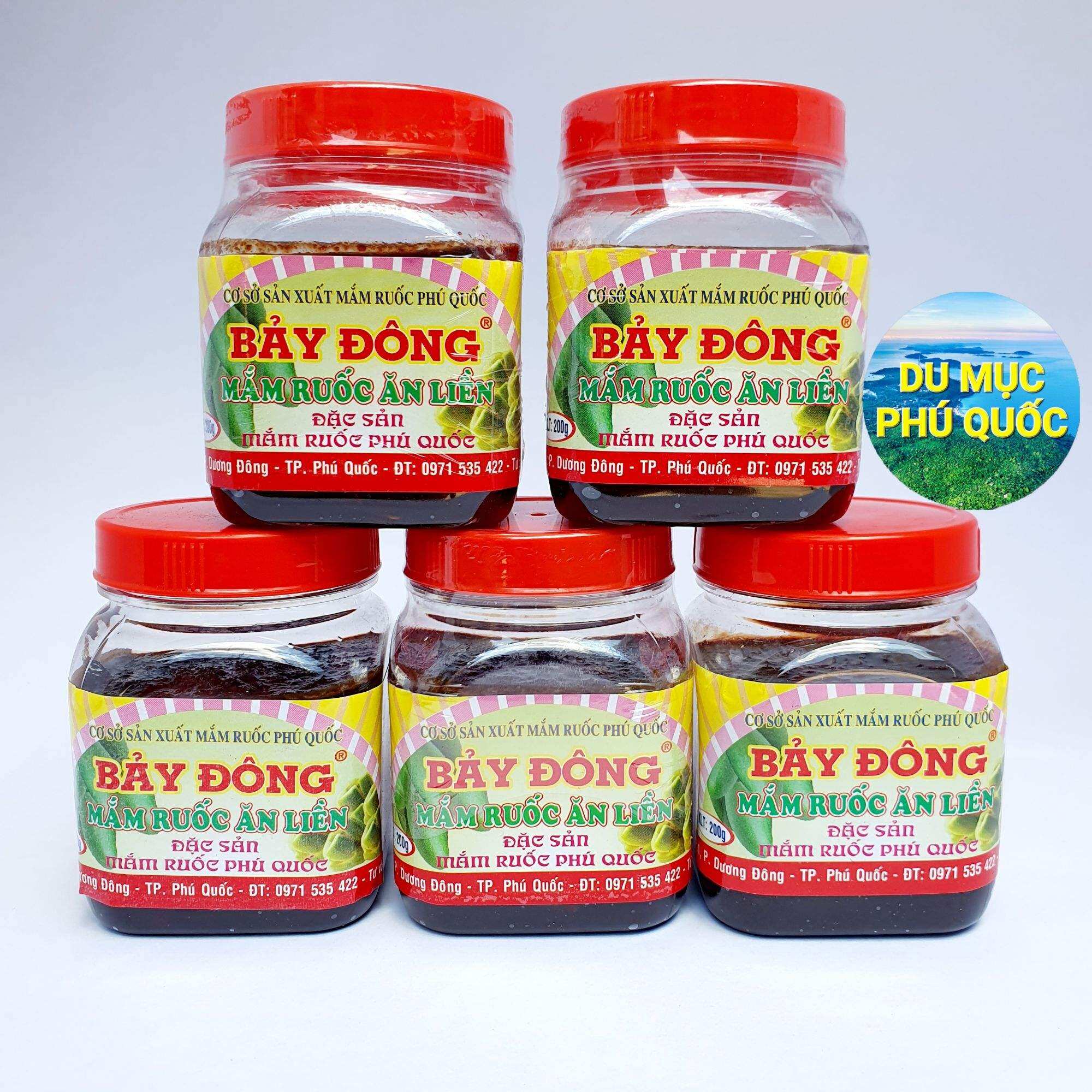 Mắm Ruốc Ăn Liền (Bảy Đông Phú Quốc hủ 200gr)
