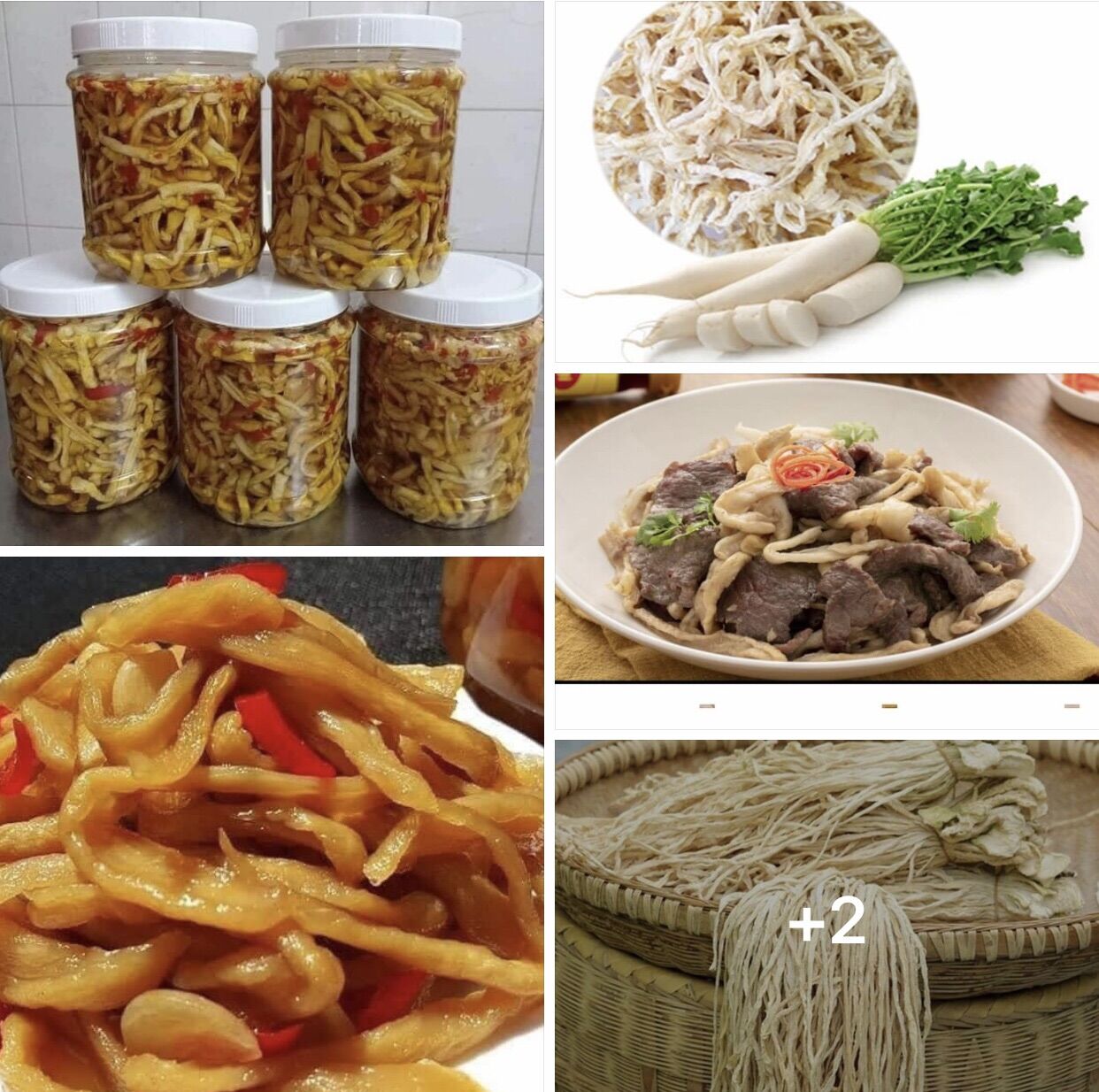 Củ cải khô 500g ( không mặn ngọt tự nhiên)