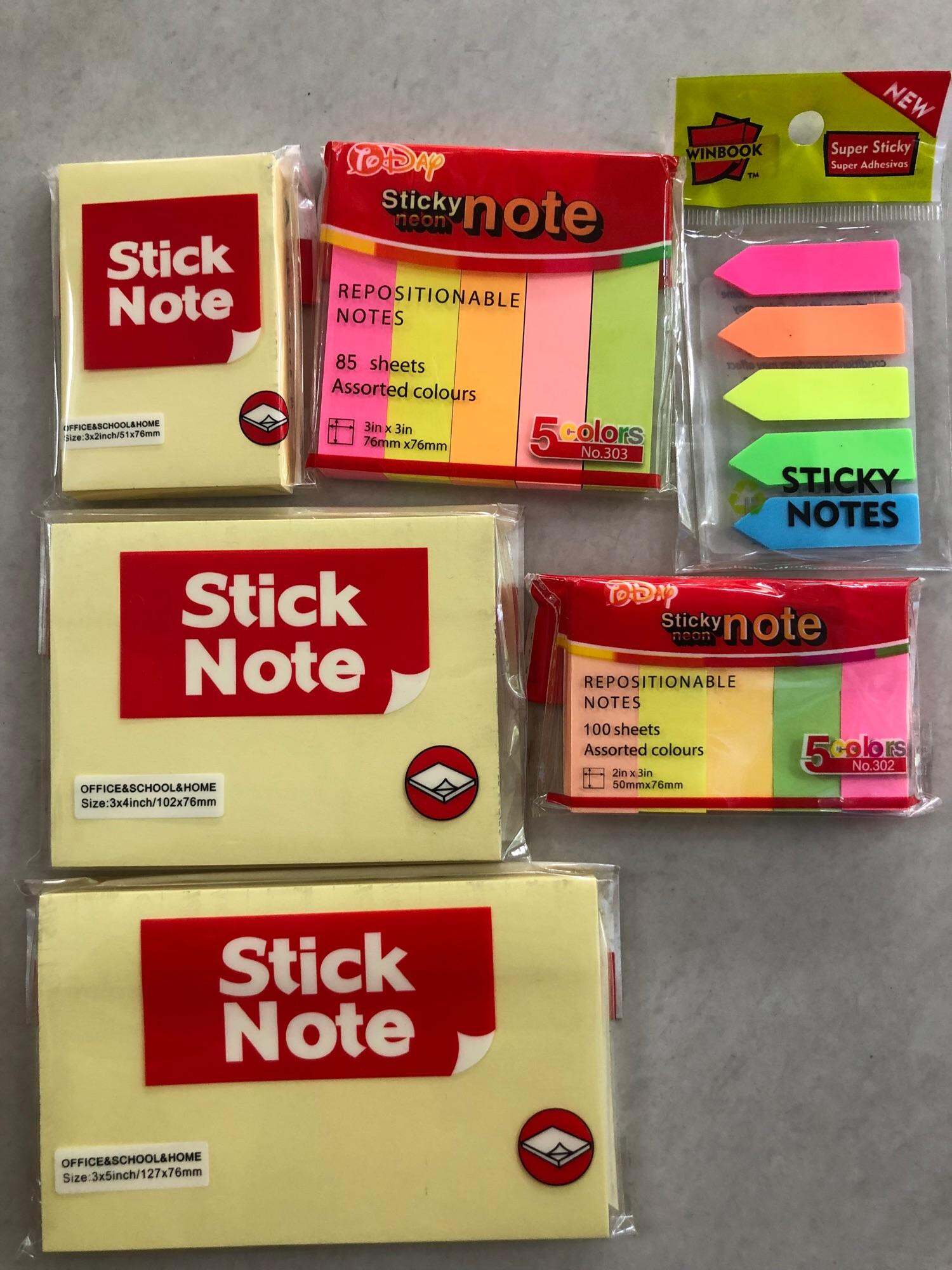 Giấy nhớ 2x3, 3x3, 3x4, 3x5 , chỉ hướng