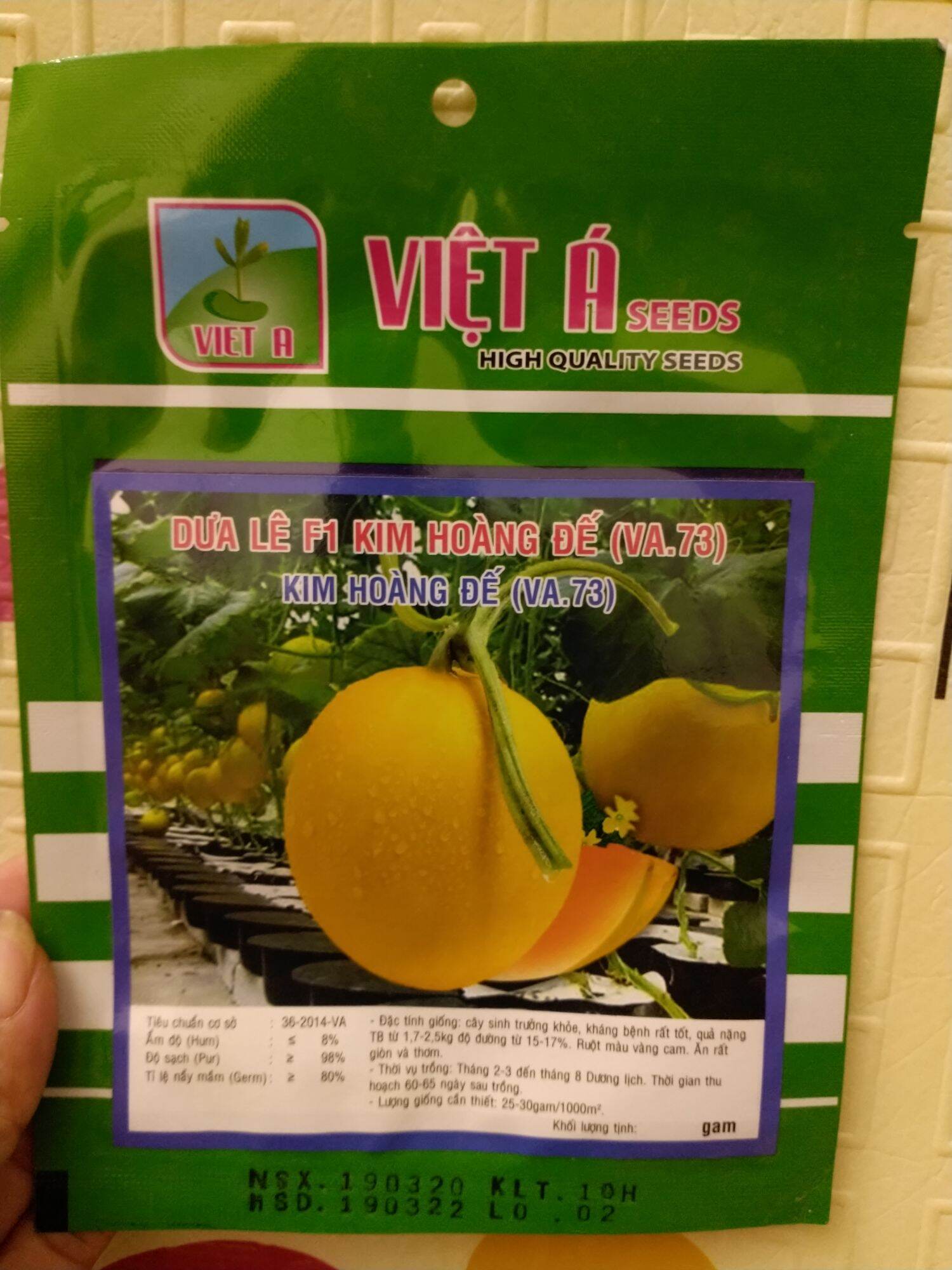 Hạt giống dưa f1 kim hoàng đế