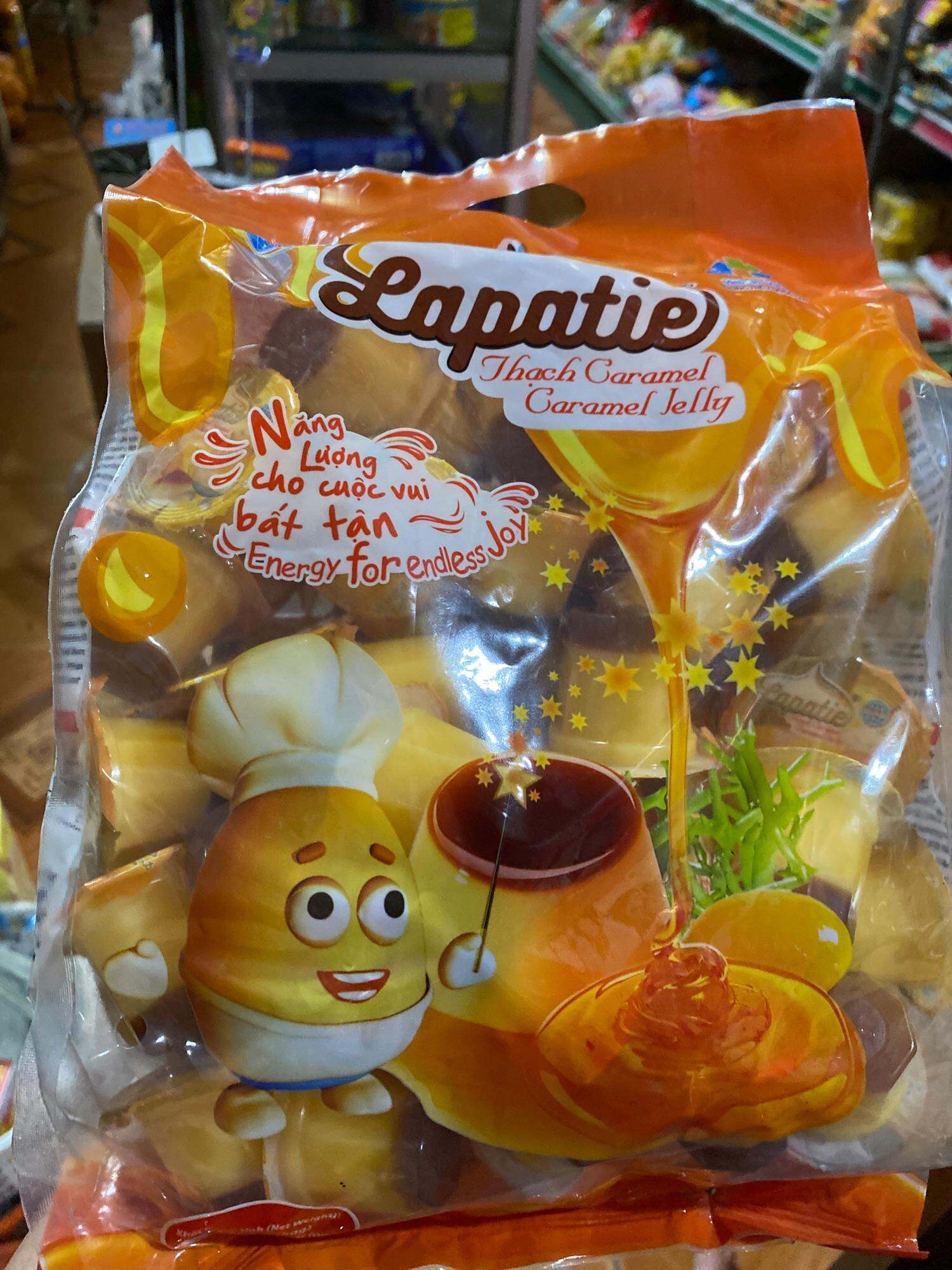 Thạch caramen long hải túi 1 kg