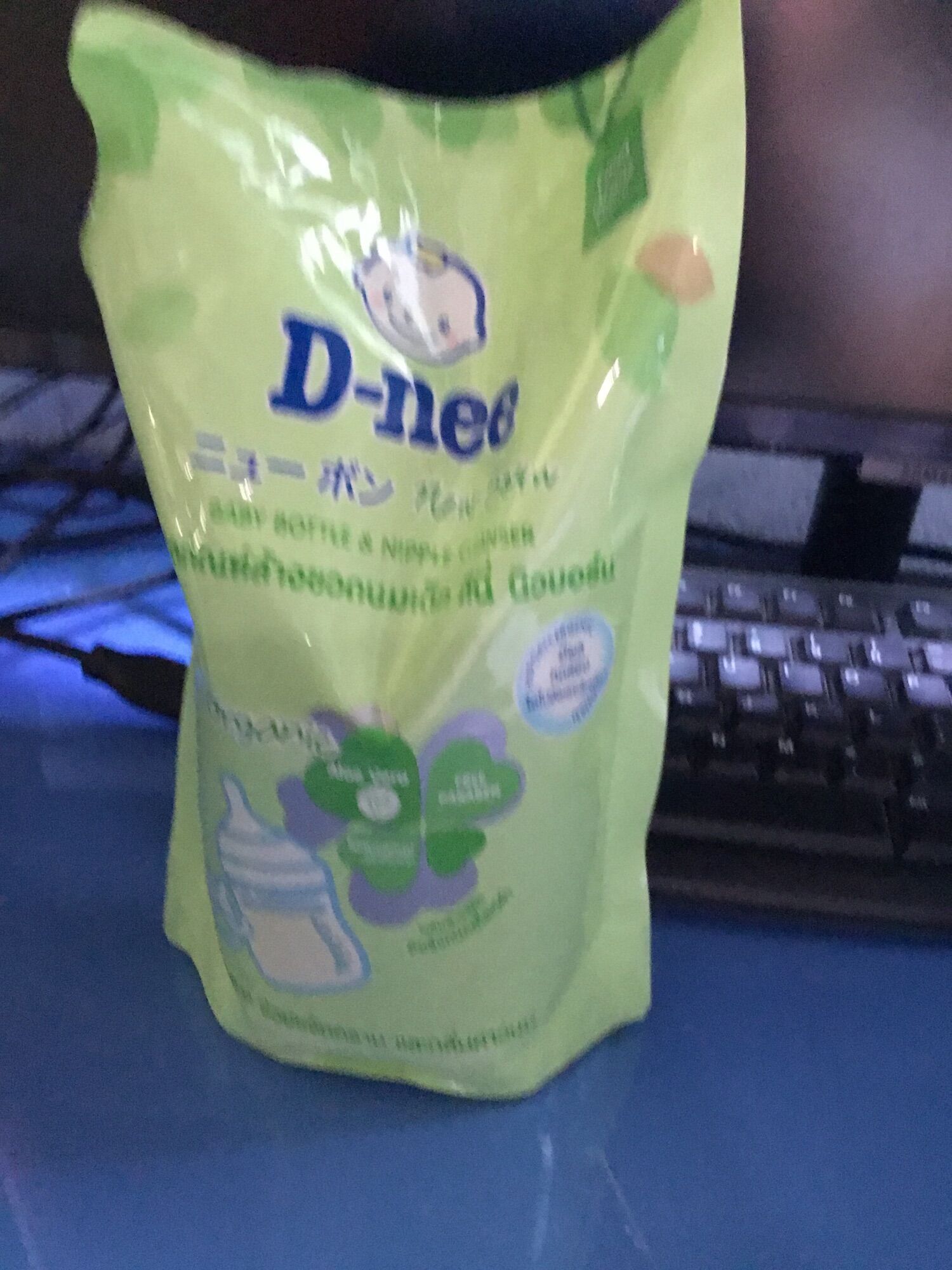 Nước rửa bình sữa Dnee Organic 600ml - Date luôn mới