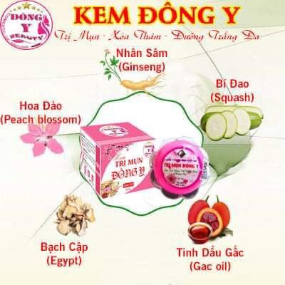 [Chính Hãng Giá Tốt] combo 5 hộp Kem Mụn Đông Y Hoa Đào