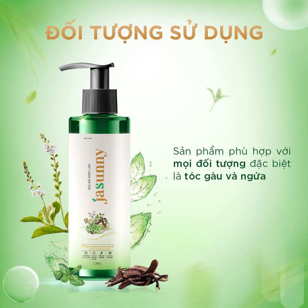 Dầu gội Thảo dược Jasunny chai 220ml